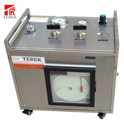 Машина для испытания на гидростатическое давление марки Terek для испытания труб на разрыв